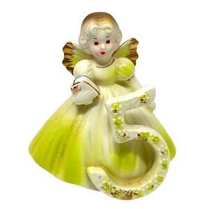 Josef Originals Age 5 Birthday Girl Angel Figurine Dakin No Box